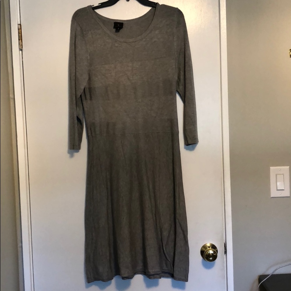Silver sweater dress M